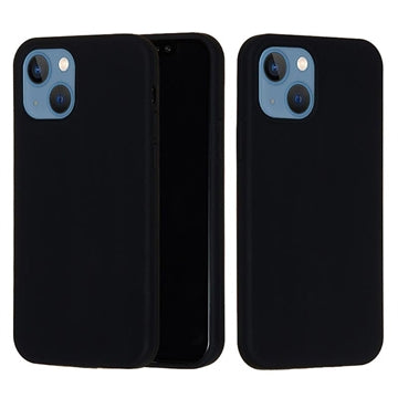 iPhone 15 Liquid Silicone Cover - Sort
