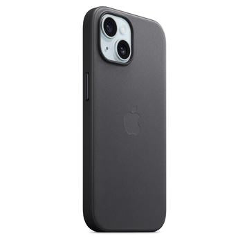 iPhone 15 Plus Apple FineWoven Cover med MagSafe MT423ZM/A - Sort