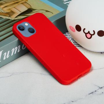 iPhone 15 Plus Liquid Silicone Cover - Rød
