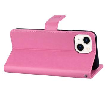 iPhone 15 Plus Ugle Rhinsten Pung - Hot Pink
