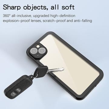 iPhone 15 Plus Redpepper FS IP68 Vandtæt Cover - Sort