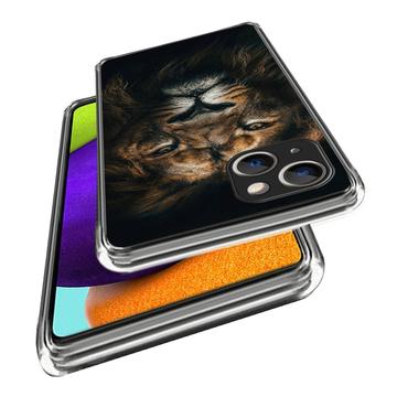 iPhone 15 Plus Stilfuld Ultra-Slim TPU Cover - Lion