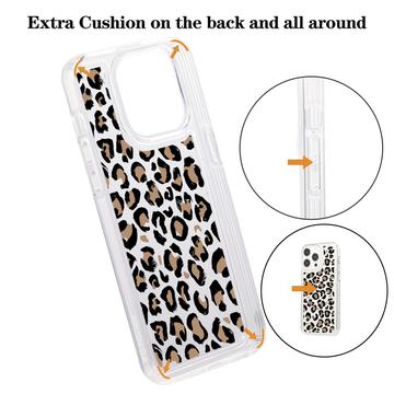iPhone 15 Pro Fashion TPU Cover - Leopard