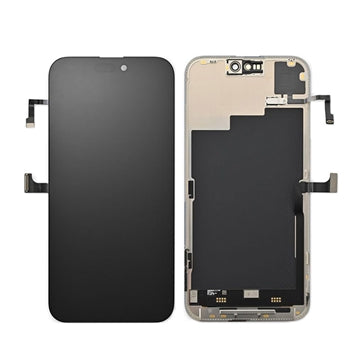 iPhone 15 Pro Skærm - Sort - Original Kvalitet