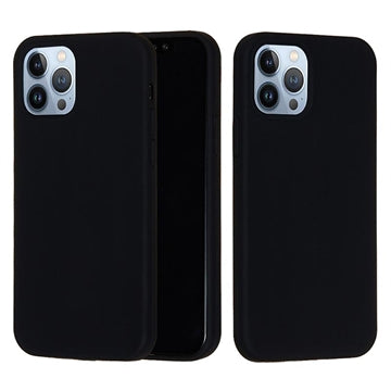 iPhone 15 Pro Liquid Silicone Cover - Sort