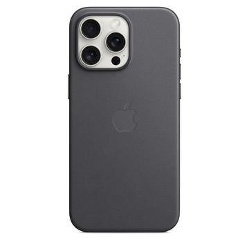 iPhone 15 Pro Max Apple FineWoven Cover med MagSafe MT4V3ZM/A - Sort