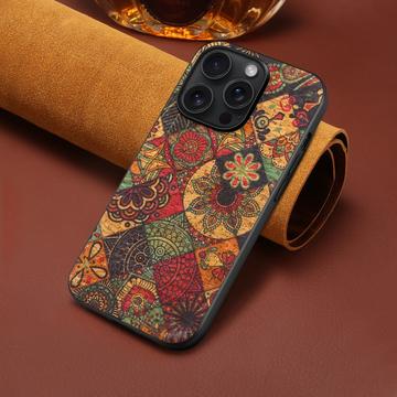 iPhone 15 Pro Max Fire Sæsoner Hybrid Cover - Efterår