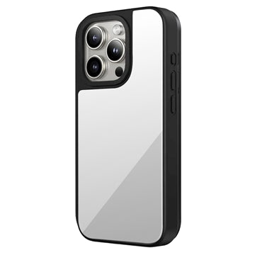 iPhone 15 Pro Spejl Cover - MagSafe-kompatibel - Sort