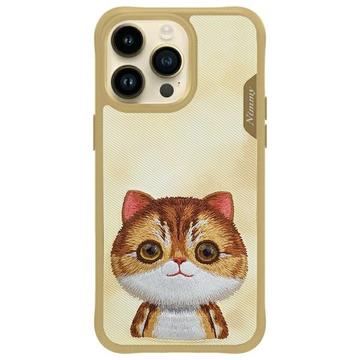 iPhone 15 Pro Nimmy Friends Big Eyed Pet 2.0 katte cover - Kaki