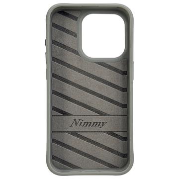 iPhone 15 Pro Nimmy Friends Cool&Cute 2.0 bjørne cover- grå