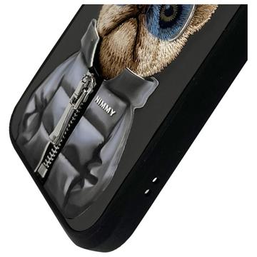iPhone 15 Pro Nimmy Friends Cool&Cute 2.0 Hund Cover - Sort