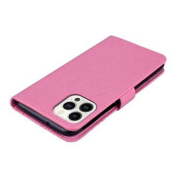 iPhone 15 Pro Ugle Rhinsten Pung - Hot Pink