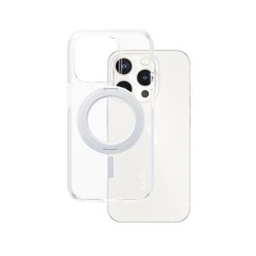 iPhone 15 Pro PanzerGlass Care Kickstand Cover - MagSafe-kompatibel - Sølv