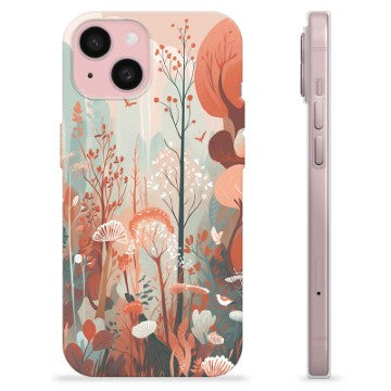 iPhone 15 TPU Cover - Gammel Skov