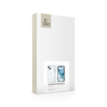 iPhone 15 Tech-Protect FlexAir Magnetisk TPU Cover - klar