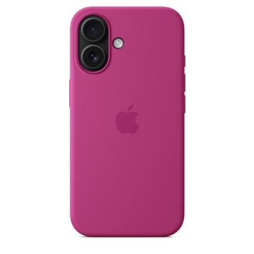 iPhone 16 Apple Silikone Cover med MagSafe MYY53ZM/A - Fuchsia