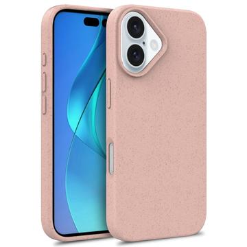 iPhone 16 Biologisk Nedbrydeligt Cover - Pink