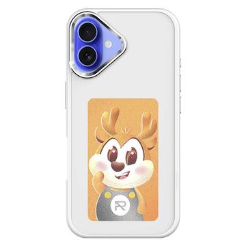 iPhone 16 DIY E-InkCase NFC-etui - hvid