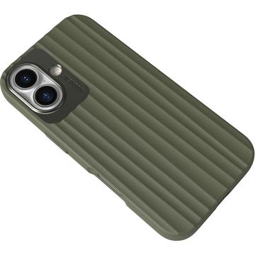iPhone 16 Nudient Bold Cover - MagSafe-kompatibel - olivengrøn