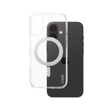 iPhone 16 PanzerGlass Care Kickstand Cover - MagSafe-kompatibel - Sølv