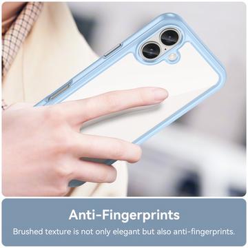 iPhone 16 Plus Anti-Shock Hybrid Cover - Blå