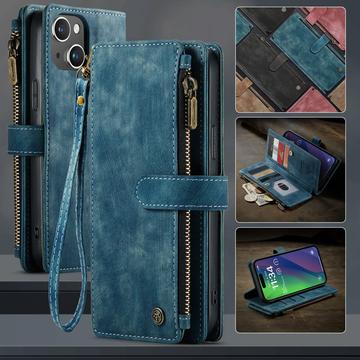 iPhone 16 Plus Caseme C30 Multifunktionel Pung - Blå