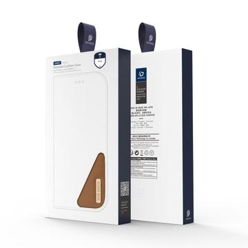 iPhone 16 Plus Dux Ducis Hivo Læderpung - Brun
