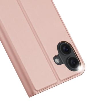 iPhone 16 Plus Dux Ducis Skin Pro Flip Cover - Pink
