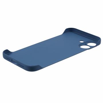 iPhone 16 Plus Plastik Cover Uden Sider - Blå