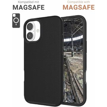 iPhone 16 Plus JT Berlin Pankow Solid MagSafe Cover - Sort