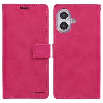 iPhone 16 Plus Mercury Goospery Blue Moon Pungetui - Hot Pink