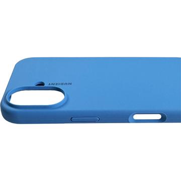 iPhone 16 Plus Nudient Base Silikone Cover - Blå