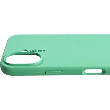 iPhone 16 Plus Nudient Base Silikone Cover - Mintgrøn