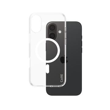 iPhone 16 Plus PanzerGlass Care Transparent Urban Combat Cover - MagSafe-kompatibel - Hvid