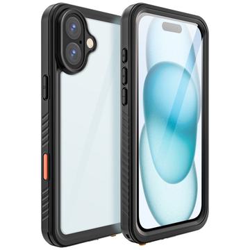 iPhone 16 Plus Redpepper FS IP68 Vandtæt Cover - Sort