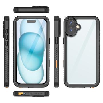 iPhone 16 Plus Redpepper FS IP68 Vandtæt Cover - Sort