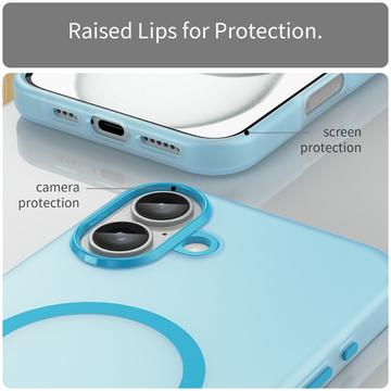 iPhone 16 Plus UltraGuard Matte MagSafe Cover - Blå