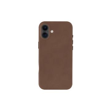 iPhone 16 Plus dbramante1928 Roskilde MagSafe Læder Cover - Mørk Tan