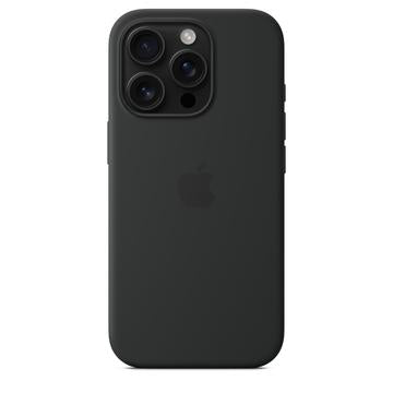 iPhone 16 Pro Apple Silikone Cover med MagSafe MYYJ3ZM/A - Sort