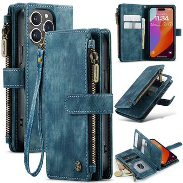 iPhone 16 Pro Caseme C30 Multifunktionel Pung - Blå