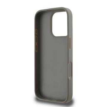 iPhone 16 Pro DKNY Ternet Mønster og Stribe Cover - Beige