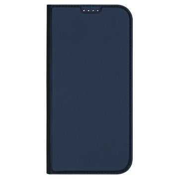 iPhone 16 Pro Dux Ducis Skin Pro Flip Cover - Blå
