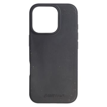 iPhone 16 Pro GreyLime Biologisk Nedbrydeligt Cover - Sort