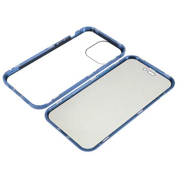 iPhone 16 Pro Magnetisk Cover med Hærdet Glas - Privatliv - Grøn
