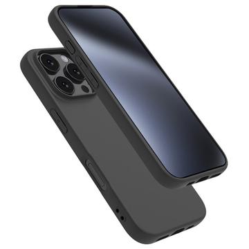iPhone 16 Pro Max Skridsikkert TPU Cover - Sort