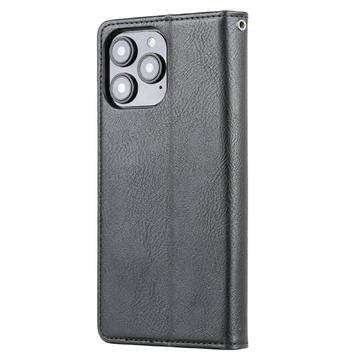 iPhone 16 Pro Max Kortsæt Pungetui - sort