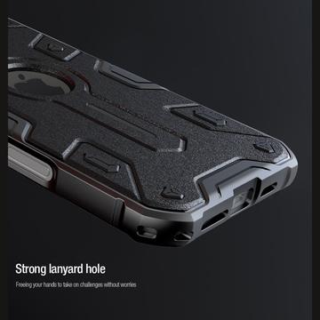 iPhone 16 Pro Max Nillkin CamShield Armor Prop Hybrid Cover - MagSafe-kompatibel - Grøn