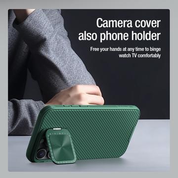 iPhone 16 Pro Max Nillkin CamShield Prop Hybrid Cover - Sort