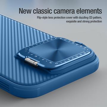 iPhone 16 Pro Max Nillkin CamShield Prop Hybrid Cover - Blå