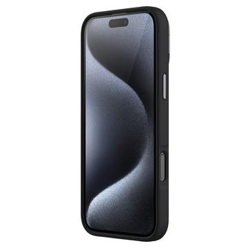iPhone 16 Pro Max Nillkin LensWing Pro flydende silikone cover - MagSafe-kompatibel - Sort